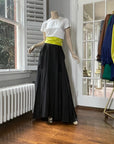 GINA floor-length skirt