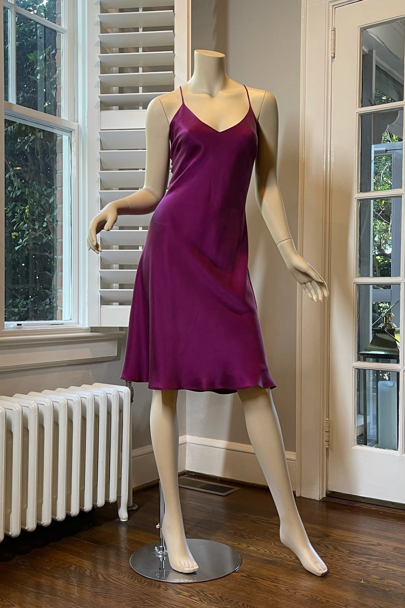 CATALINA spaghetti strap v-neck dress