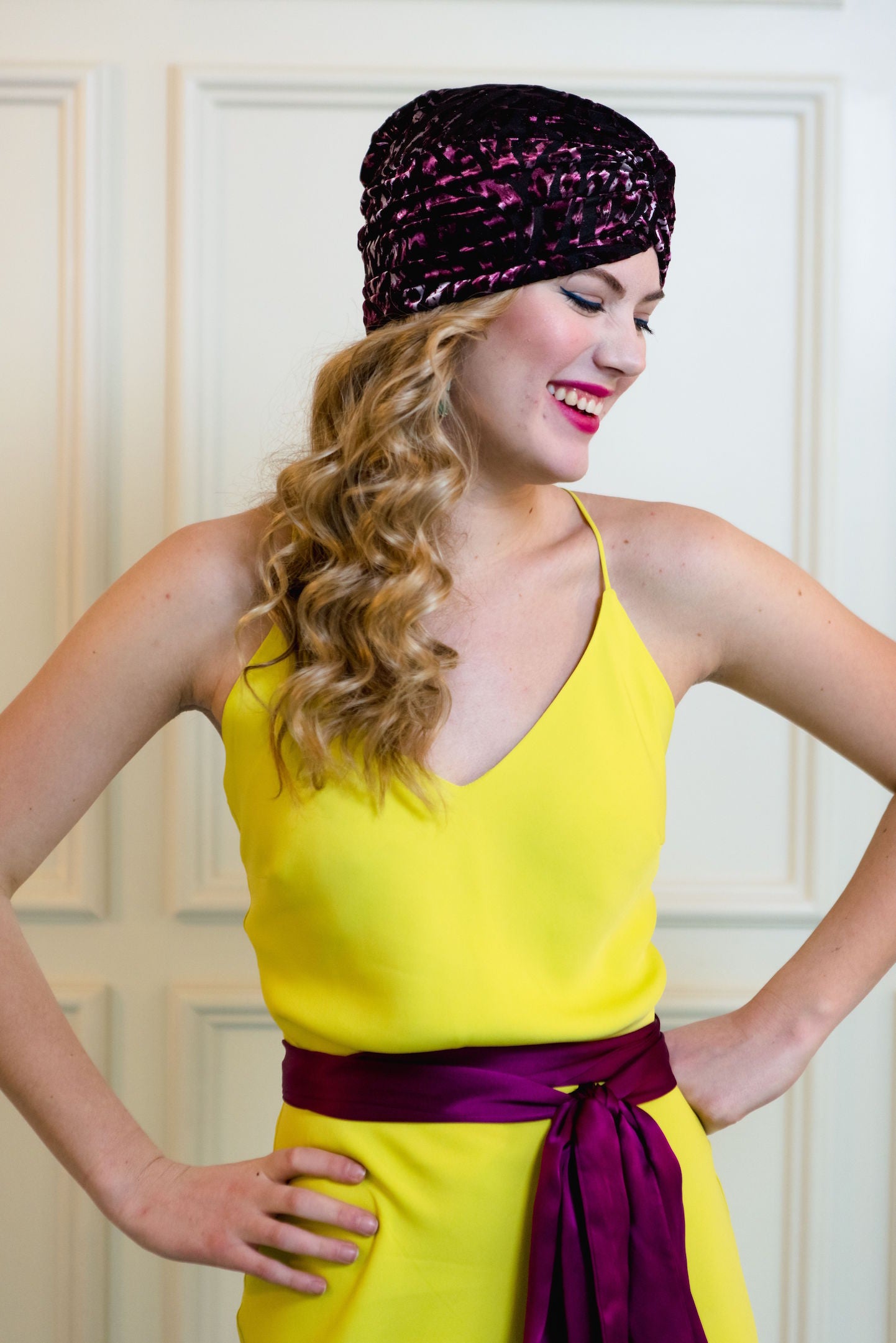 CATALINA spaghetti strap v-neck dress