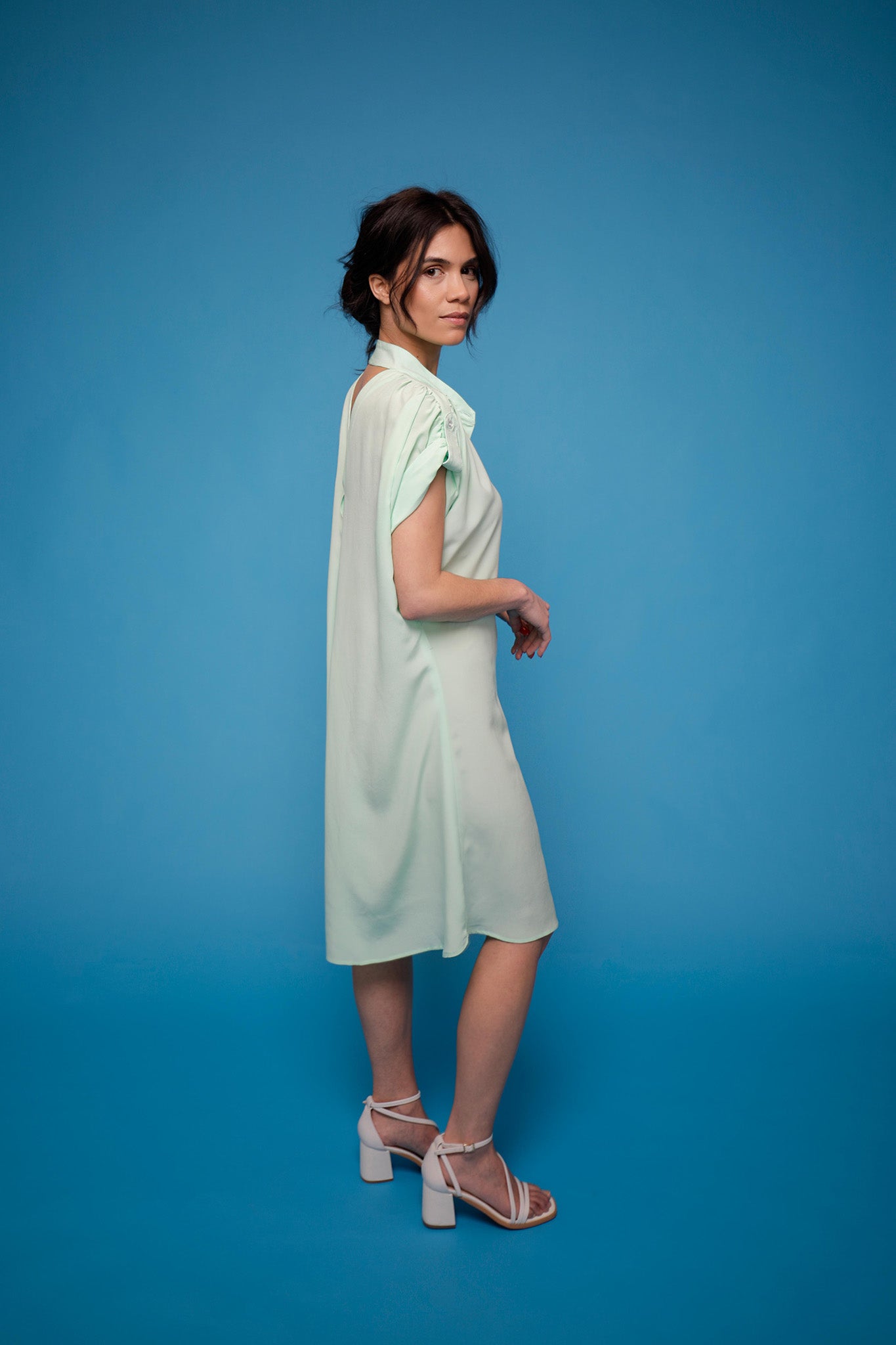 MARÍA shirtwaist dress